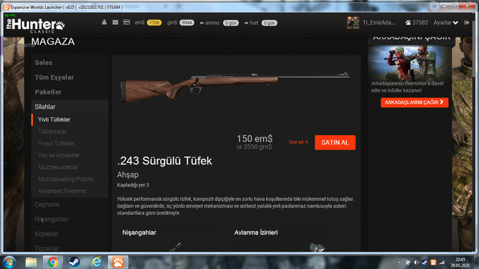 Dünyanın En Gerçekçi Av Oyunu: theHunter Classic