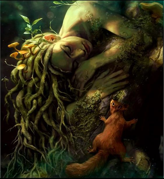 Bir Mitolojik Yaratık: Dryad/Orman Perisi