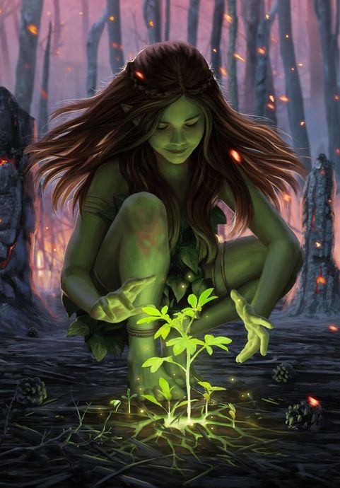 Bir Mitolojik Yaratık: Dryad/Orman Perisi