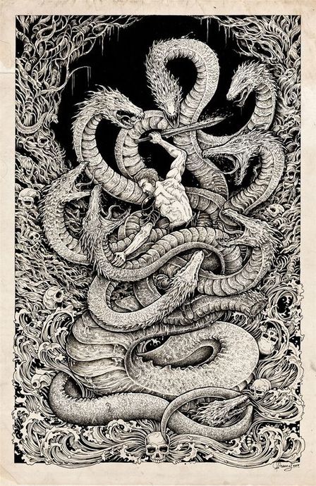 Bir Mitolojik Yaratık: Hydra/Hidra