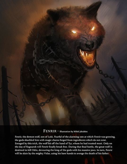 Bir Mitolojik Yaratık: Fenrir