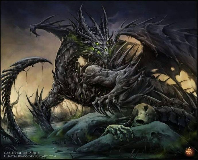 Bir Mitolojik Yaratık: Níðhöggr