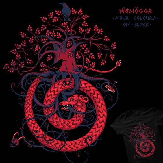 Bir Mitolojik Yaratık: Níðhöggr