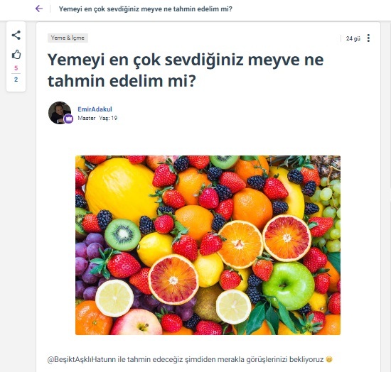 Tahmin etme