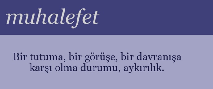 Nedir Muhalefet?
