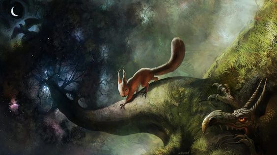 Mistik Hayat Ağacında Ratatoskr