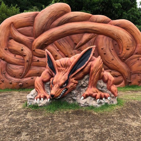 Dokuz Kuyruklu Şeytan Tilki - dünyanın en büyük Naruto tema parkında 🦊