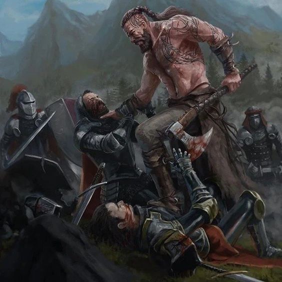 Bir Mitolojik Yaratık: Berserker/Vahşi Savaşçı, Çılgına Dönmüş Olan