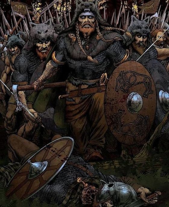 Bir Mitolojik Yaratık: Berserker/Vahşi Savaşçı, Çılgına Dönmüş Olan