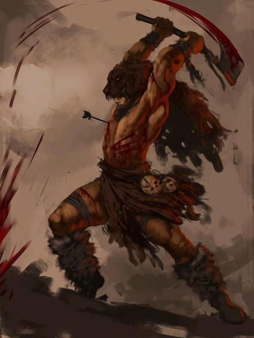 Bir Mitolojik Yaratık: Berserker/Vahşi Savaşçı, Çılgına Dönmüş Olan
