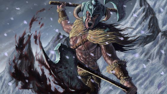Bir Mitolojik Yaratık: Berserker/Vahşi Savaşçı, Çılgına Dönmüş Olan