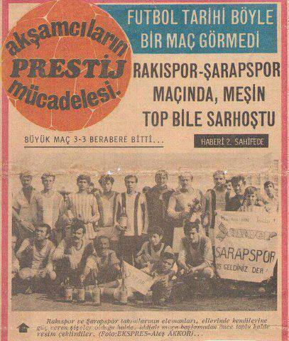 Çilingir Sofrasından Sahalara Uzanan Bir Gelenek: Rakıspor - Şarapspor!