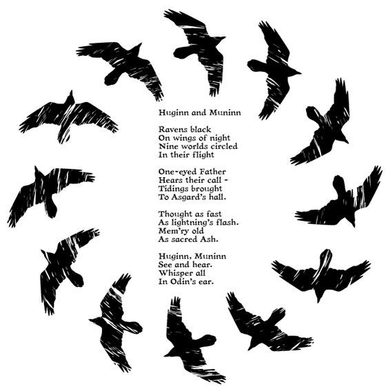 Huginn ve Muninn şiiri