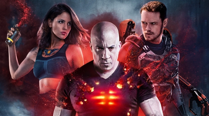Vin Diesel & Sam Heughon & Eiza Gonzalez