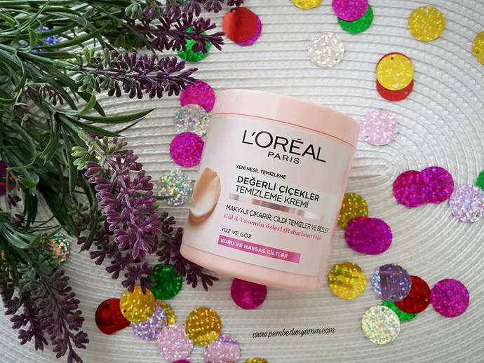 L’Oréal Paris Değerli Çiçekler Temizleme Kremi