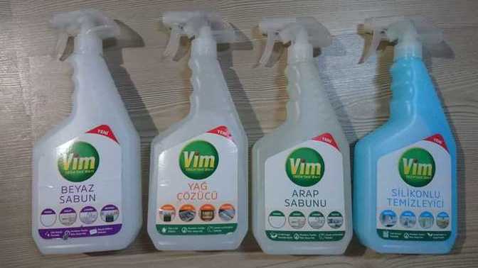 Vim Sprey Seti Hediyemi Kullandım