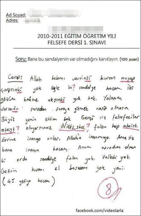 Klasik sınav mağduru :)