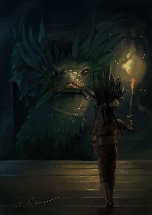 Bir Mitolojik Yaratık: Quetzalcoatl/Kukulkan/Tüylü Yılan
