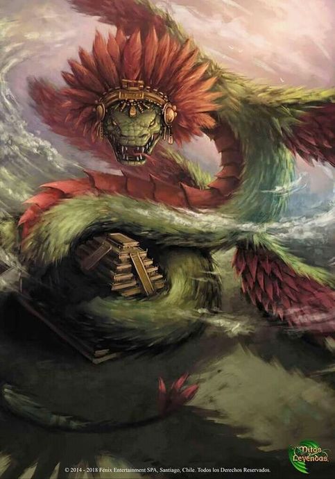 Bir Mitolojik Yaratık: Quetzalcoatl/Kukulkan/Tüylü Yılan