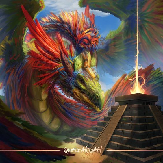 Bir Mitolojik Yaratık: Quetzalcoatl/Kukulkan/Tüylü Yılan
