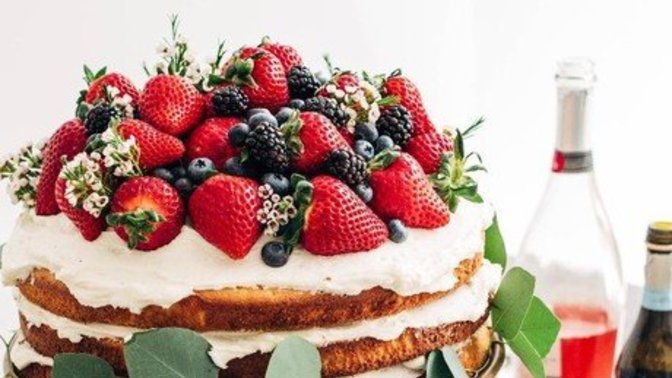 Marketten Aldığım Malzemelerle Evde Naked Cake Yaptım!