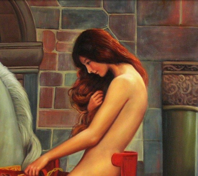 Lady Godivanın Kör Edici Güzelliği!