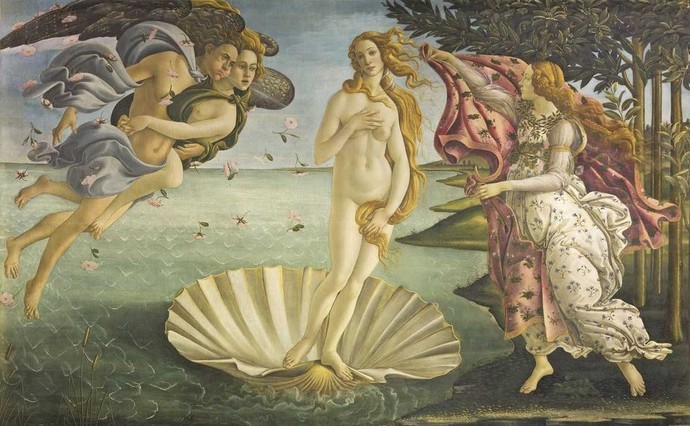 The Birth of Venus - Sandro Botticelli