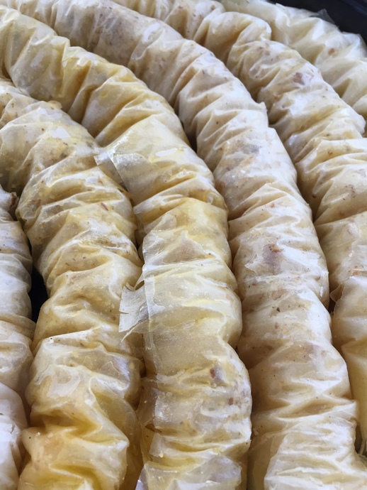 Bu Tarifle Baklava Yapmayan Kalmayacak! Kıyır Kıyır Büzgülü Baklava Tarifi!