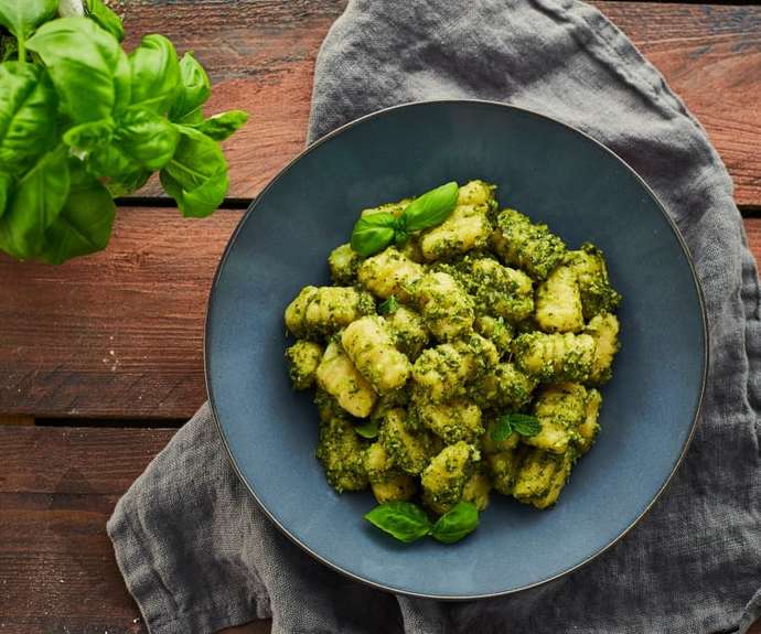 İtalyan Lezzeti Ayağınıza Geldi! Evde Rahatça Yapabileceğiniz Gnocchi Al Pesto Tarifim!