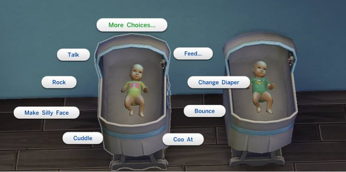The Sims 4 ve Bebek Etkileşimleri