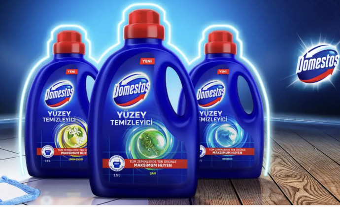 Domestos Yüzey Temizleyici Ailesi