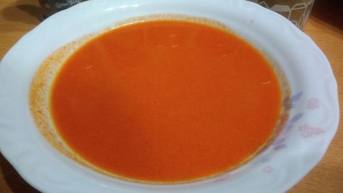 Lezzetli Ve Besleyici Kırmızı Biber Çorbası Yapıyorum