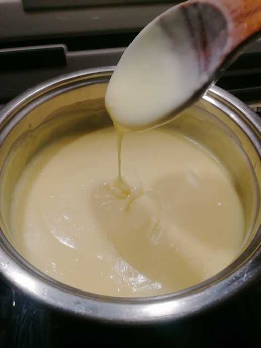 Kaynamamasına dikkat et kıvamı sert olur ;))