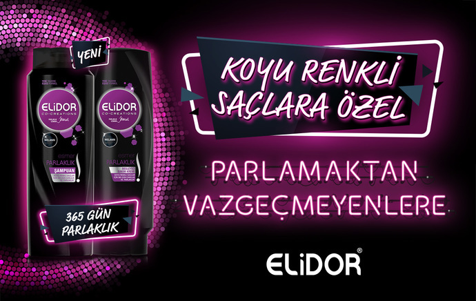 Elidor Esmer Parlaklık Saç Kremi