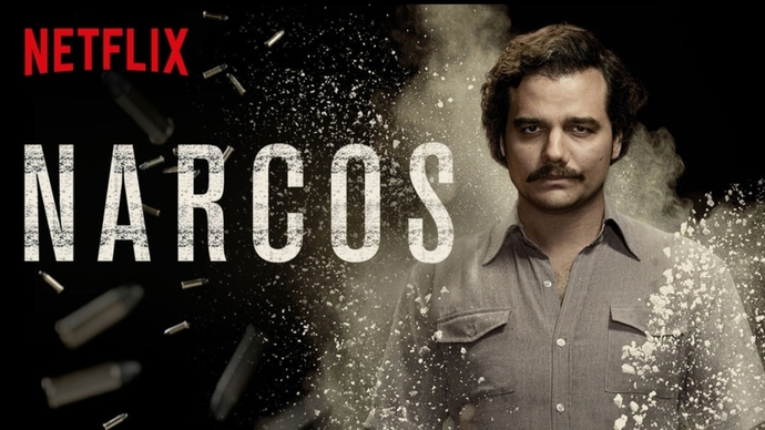 Narcos en başarılı Netflix yapımlarından...
