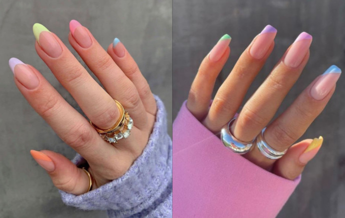 Nail Artın Yeni Favorileri: Blok Tonlar!