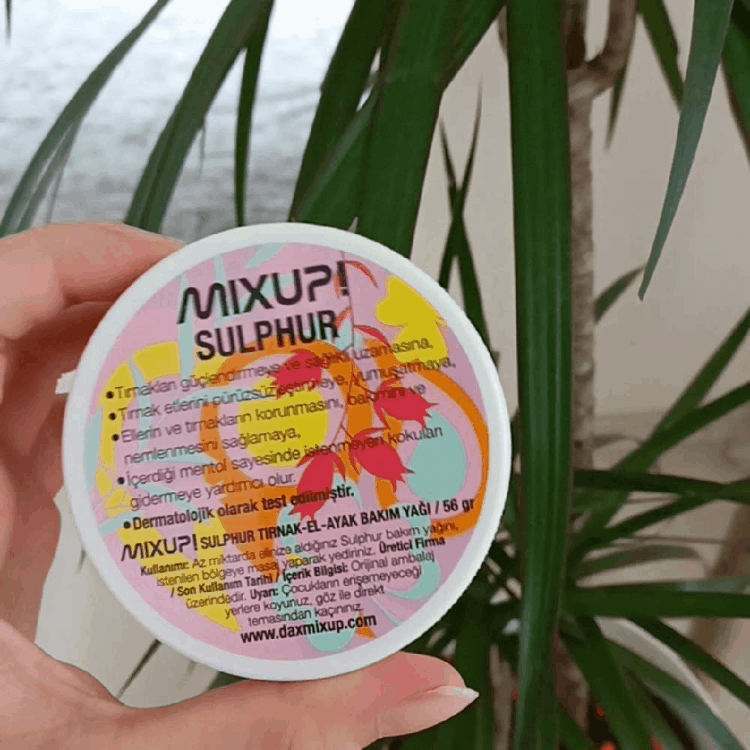 Daha Güçlü Tırnaklar İçin Mixup! Sulphur Deneyimim!