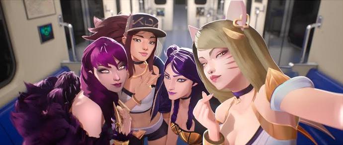 League of Legends K/DA Sanal Müzik Grubunu Tanıyalım!