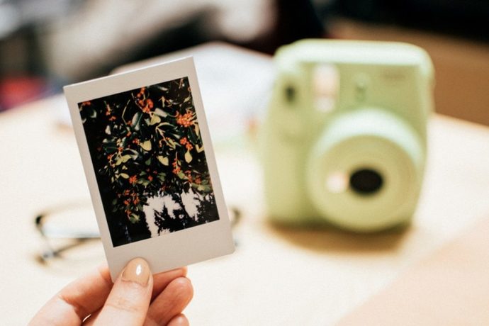 polaroid fotoğraf makinesi