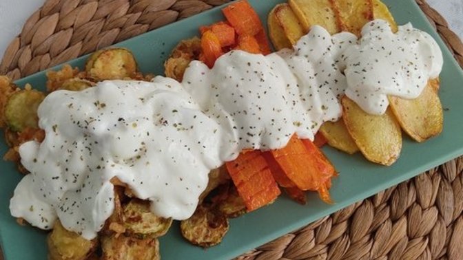 Cici Kızartmalar Tabağı 🥔🥒🥕 Yunan Usulü Kabak Kızartmasından Haşlama Havuç Hilesine Her Şey Bencemde