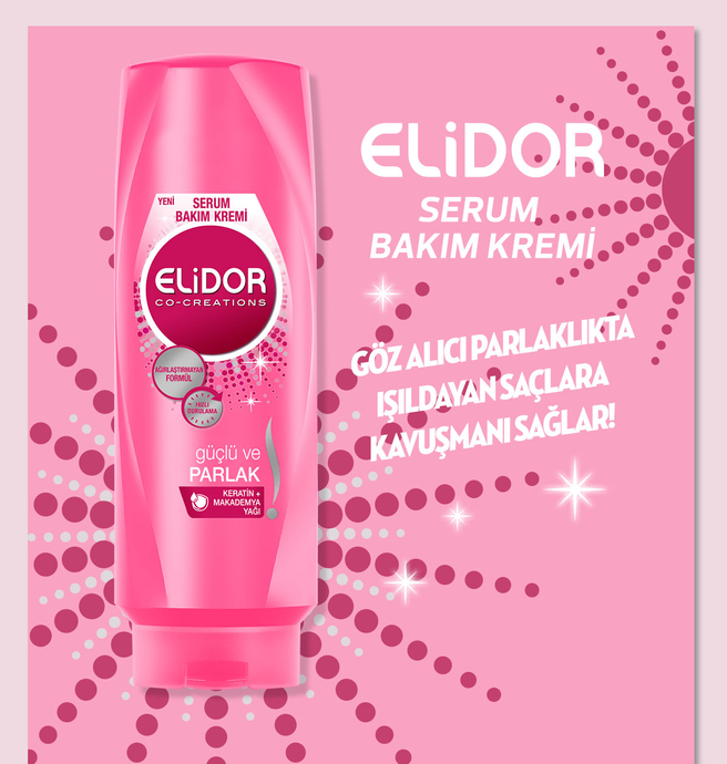 Elidor Güçlü ve Parlak Serum Bakım Kremi