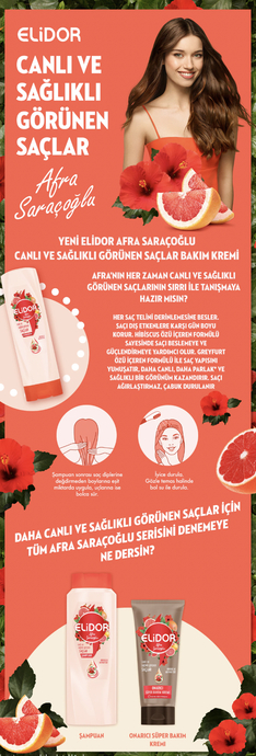 Elidor Canlı ve Sağlıklı Görünen Saçlar
