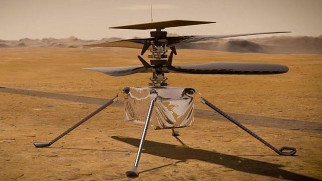 Mars Gezegeninde Helikopter Uçar Mı?