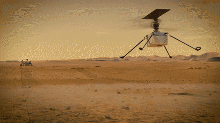 Mars Gezegeninde Helikopter Uçar Mı?