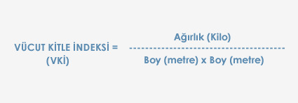 Vücut kitle indeksi hesaplama formülü
