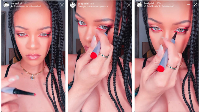 Rihanna’dan Kedi Gözü Makyajı Trendini İnceliyoruz!