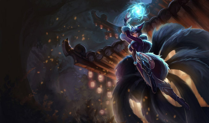 League of Legends Şampiyonlarını Tanıyalım: Dokuz Kuyruklu Tilki Ahrinin Özellikleri!