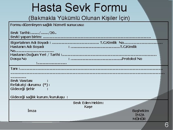 Sağlık Çalışanlara Karşı Şiddetin Nedenleri ve Prosedürler
