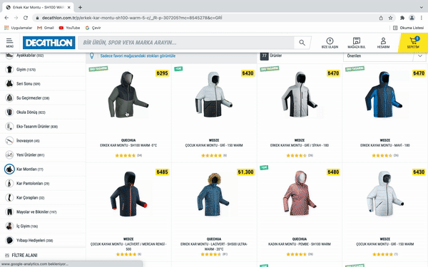 Ankara Soğuksa Bizi Isıtacak Decathlon Var! Decathlon Mağazasını Geziyor ve Kar Montu Arıyoruz ❄️