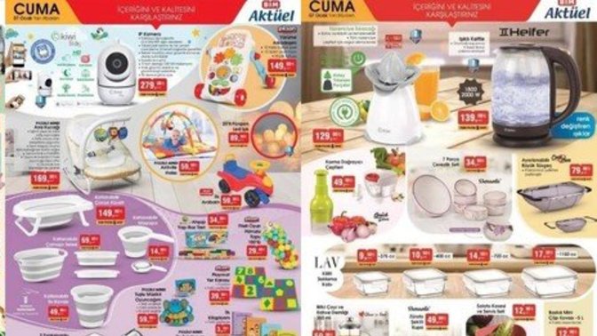 Bu Cuma BİM'de Neler Var?